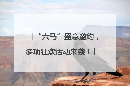 “六马”盛意邀约，多项狂欢活动来袭！