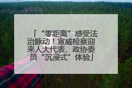 “零距离”感受法治脉动！宣威检察迎来人大代表、政协委员“沉浸式”体验