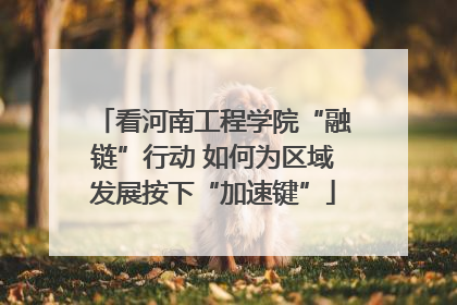 看河南工程学院“融链”行动 如何为区域发展按下“加速键”