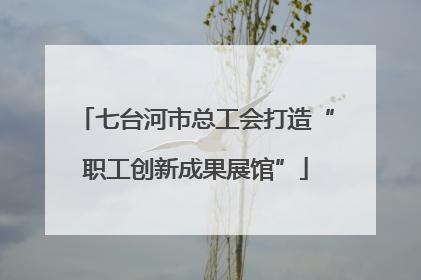 七台河市总工会打造“职工创新成果展馆”