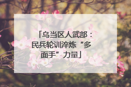 乌当区人武部：民兵轮训淬炼“多面手”力量