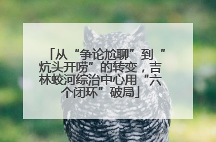 从“争论尬聊”到“炕头开唠”的转变，吉林蛟河综治中心用“六个闭环”破局