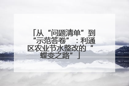 从“问题清单”到“示范答卷”：利通区农业节水整改的“蝶变之路”