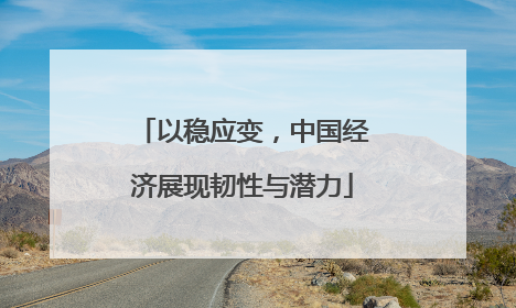 以稳应变,中国经济展现韧性与潜力