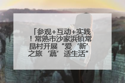 参观+互动+实践！常熟市沙家浜镇常昆村开展“爱‘新’之旅‘蔬’适生活”参观学习活动
