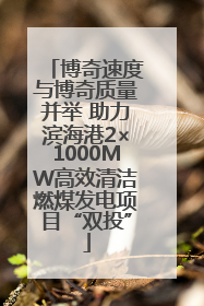 博奇速度与博奇质量并举 助力滨海港2×1000MW高效清洁燃煤发电项目“双投”