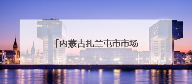 内蒙古扎兰屯市市场监管局开展“世界计量日”系列宣传活动