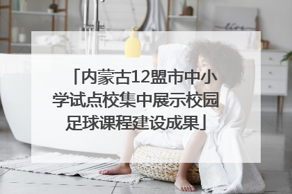 内蒙古12盟市中小学试点校集中展示校园足球课程建设成果