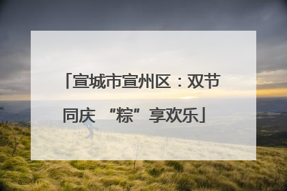 宣城市宣州区：双节同庆 “粽”享欢乐