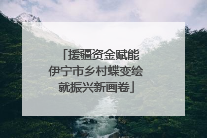 援疆资金赋能 伊宁市乡村蝶变绘就振兴新画卷