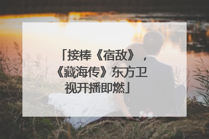 接棒《宿敌》，《藏海传》东方卫视开播即燃