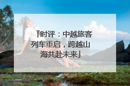 时评：中越旅客列车重启，跨越山海共赴未来