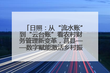 日照：从“流水账”到“云台账”看农村财务管理新变革，莒县——数字赋能激活乡村振兴“一池春水”