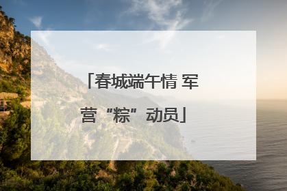 春城端午情 军营“粽”动员