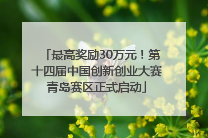 最高奖励30万元！第十四届中国创新创业大赛青岛赛区正式启动