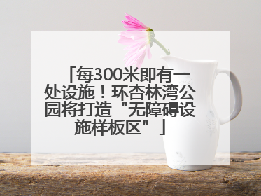 每300米即有一处设施！环杏林湾公园将打造“无障碍设施样板区”