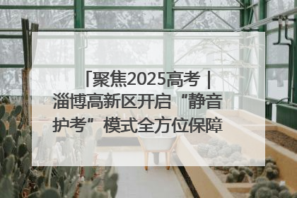 聚焦2025高考｜淄博高新区开启“静音护考”模式全方位保障高考环境整洁