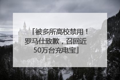 被多所高校禁用！罗马仕致歉，召回近50万台充电宝