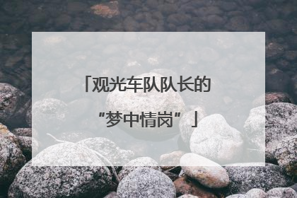 观光车队队长的“梦中情岗”