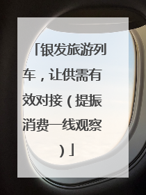 银发旅游列车，让供需有效对接（提振消费一线观察）