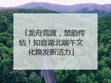 龙舟竞渡，楚韵传情！知音湖北端午文化焕发新活力