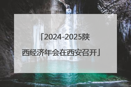 2024-2025陕西经济年会在西安召开